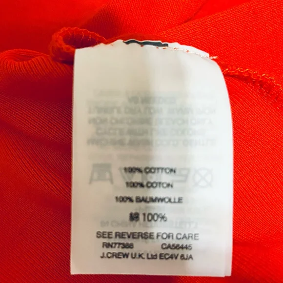 Red J.Crew Tank Top - Picture 5 of 5